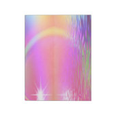 Bloc-note Arc en ciel coloré (Tourné)