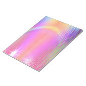 Bloc-note Arc en ciel coloré (Incliné)