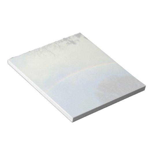 Bloc-note Arc-en-ciel complet en style Seurat (Incliné)