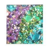 Bloc-note Arc-en-ciel perlé (Devant)