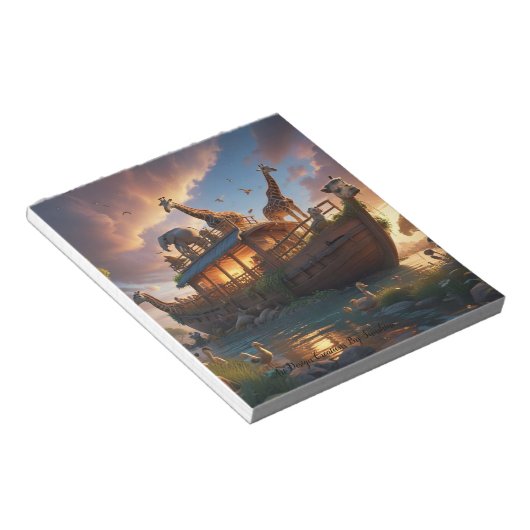 Bloc-note Arche de l’espoir de Noé (Incliné)