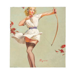 Bloc-note Archery Pin-up