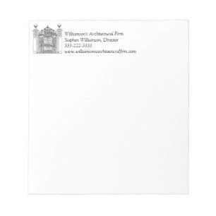 Bloc-note Architecture House Brick Gates Realtor Architecte