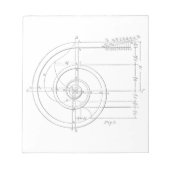 Bloc-note Architecture vintage (Devant)