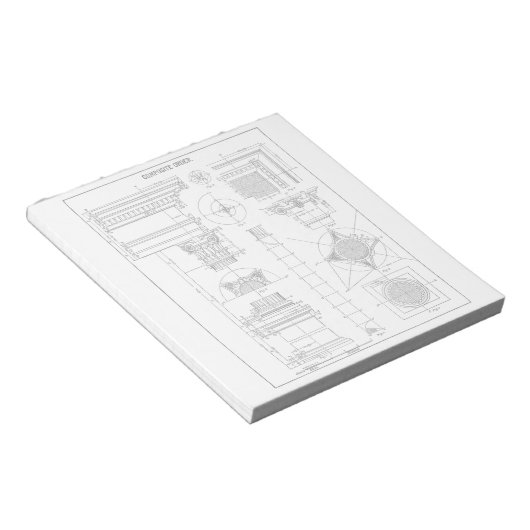 Bloc-note Architecture vintage (Incliné)