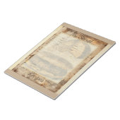 Bloc-note Arepa Bread Ephemera Collage Art (Incliné)