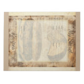 Bloc-note Arepa Bread Ephemera Collage Art (Devant)