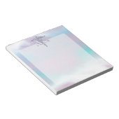 Bloc-note Argent comme RN Caduceus Médicale Mère Pearl (Incliné)