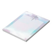 Bloc-note Argent comme RN Caduceus Médicale Mère Pearl (Tourné)