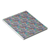 Bloc-note argent holographique (Incliné)