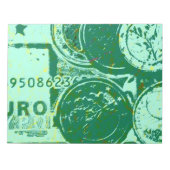 Bloc-note Argent vert (Devant)