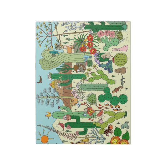 Bloc-note Arizona Désert (Tourné)