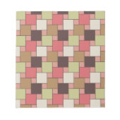 Bloc-note Armoire d'épices géométrique (Devant)