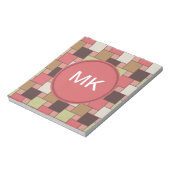 Bloc-note Armoire d'épices géométrique (Tourné)