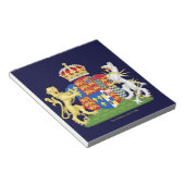 Bloc-note Armoiries Anne Boleyn (Incliné)