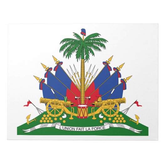 Bloc-note Armoiries haïtiennes (Haïti) (Devant)