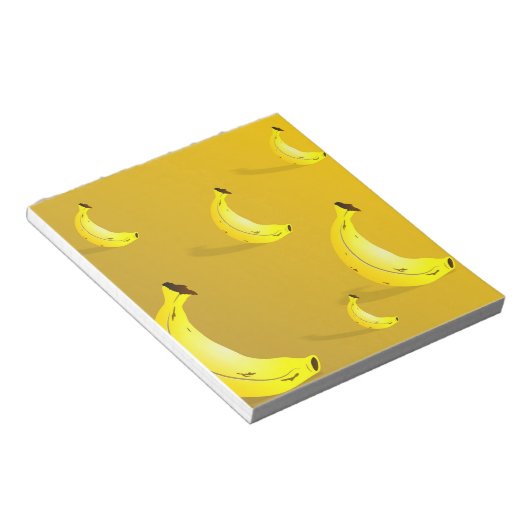 Bloc-note Arrière - plan banane (Incliné)