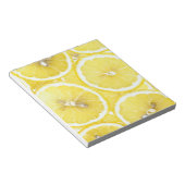 Bloc-note Arrière - plan citron (Incliné)