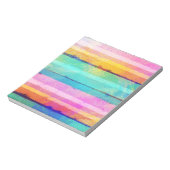 Bloc-note Arrière - plan de bande couleur aquarelle (Tourné)