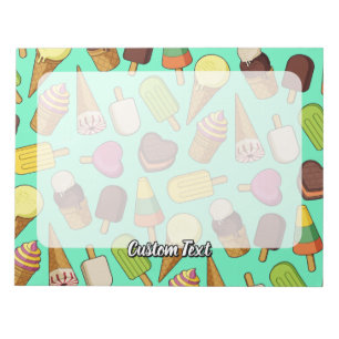 Bloc-note Arrière - plan de glace