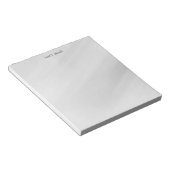 Bloc-note Arrière-plan gris élégant simple professionnel (Incliné)