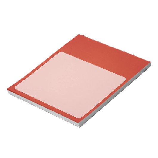Bloc-note Arrière - plan rouge vif (Tourné)