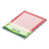 Bloc-note Arrière - plan sans couture de pastèque (Tourné)