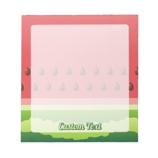 Bloc-note Arrière - plan sans couture de pastèque (Devant)