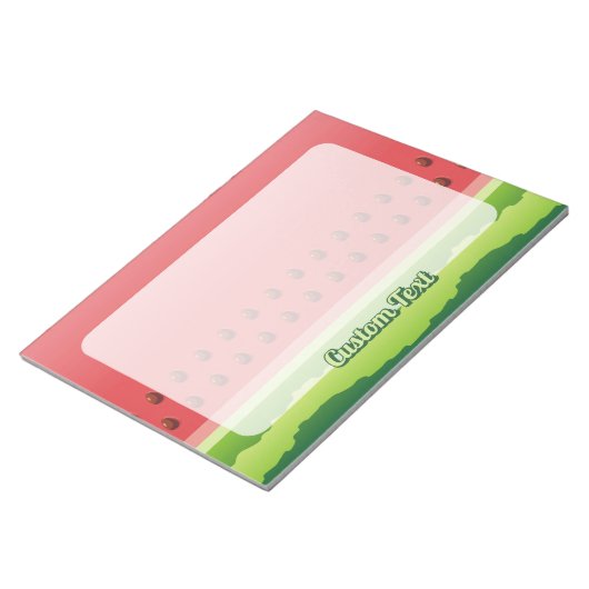 Bloc-note Arrière - plan sans couture de pastèque (Incliné)