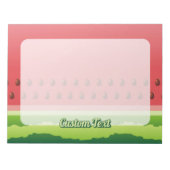 Bloc-note Arrière - plan sans couture de pastèque (Devant)