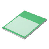 Bloc-note Arrière - plan vert tendance (Tourné)