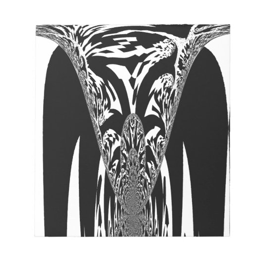 Bloc-note Art Abstrait africain (Devant)