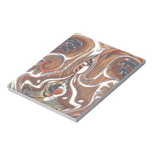 Bloc-note Art Abstrait africain (Tourné)