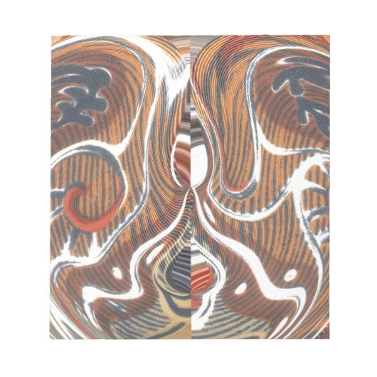 Bloc-note Art Abstrait africain (Devant)