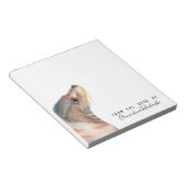 Bloc-note Art animal Lion de mer | Ajouter Votre Nom (Incliné)