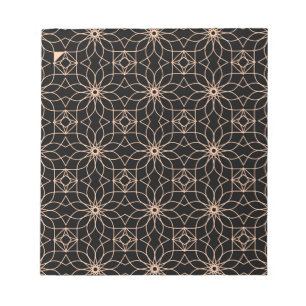 Bloc-note Art arabe Motif géométrique islamique