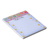 Bloc-note Art bloc de surface de la feuille de papier de lav (Incliné)