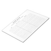 Bloc-note Art Craft Show Exhibit Fair Guestbook (Incliné)