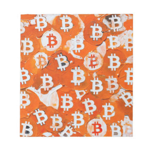 Bloc-note Art de Bitcoin (#1) peinture à l'huile