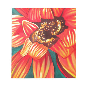 Bloc-note Art de fleur du désert de Gazania par Sacha Grosse