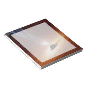 Bloc-note Art de l'espace d'astronomie de trou noir