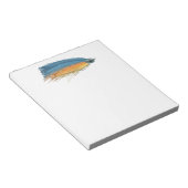 Bloc-note Art de leurre de pêche à la mouche (Incliné)