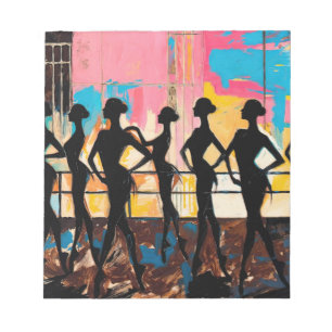 Bloc-note Art du Ballet (#2) peinture à l'huile