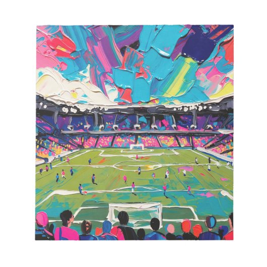Bloc-note Art du football (#3) (Devant)