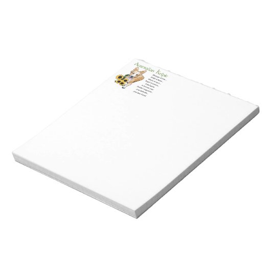 Bloc-note Art Kelpie australien (Tourné)