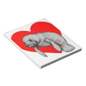 Bloc-note art manatee (Incliné)