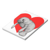 Bloc-note art manatee (Tourné)