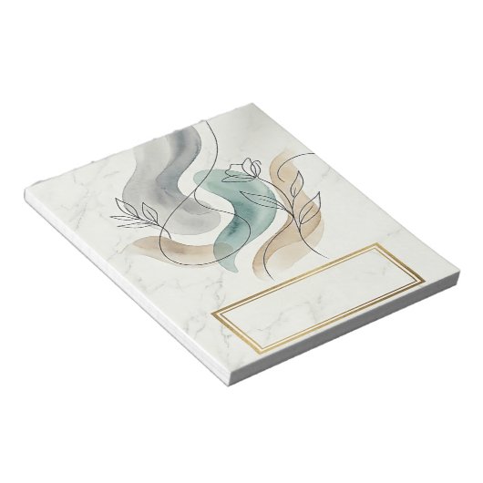 Bloc-note art minimal (Incliné)