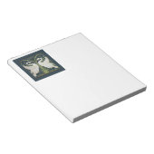 Bloc-note Art Nouveau Swan Deux Swans (Incliné)