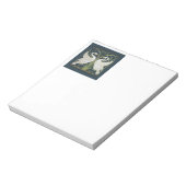 Bloc-note Art Nouveau Swan Deux Swans (Tourné)